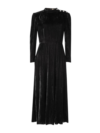 Beulah London Sonia black velvet dress at Collagerie