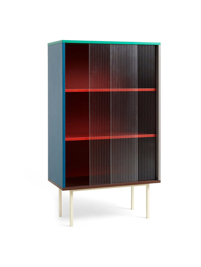 Hay Multi-coloured display cabinet at Collagerie