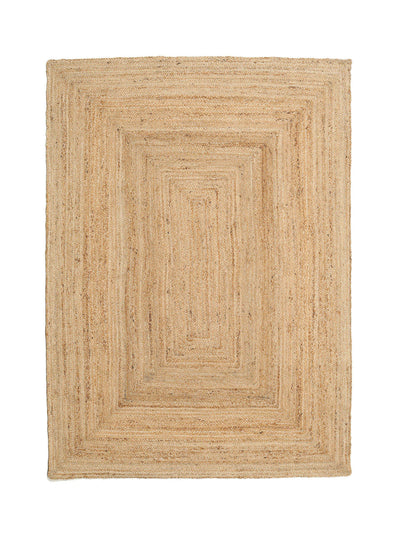 RugVista Rectangle jute rug at Collagerie