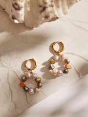 Roro multi pearl earrings