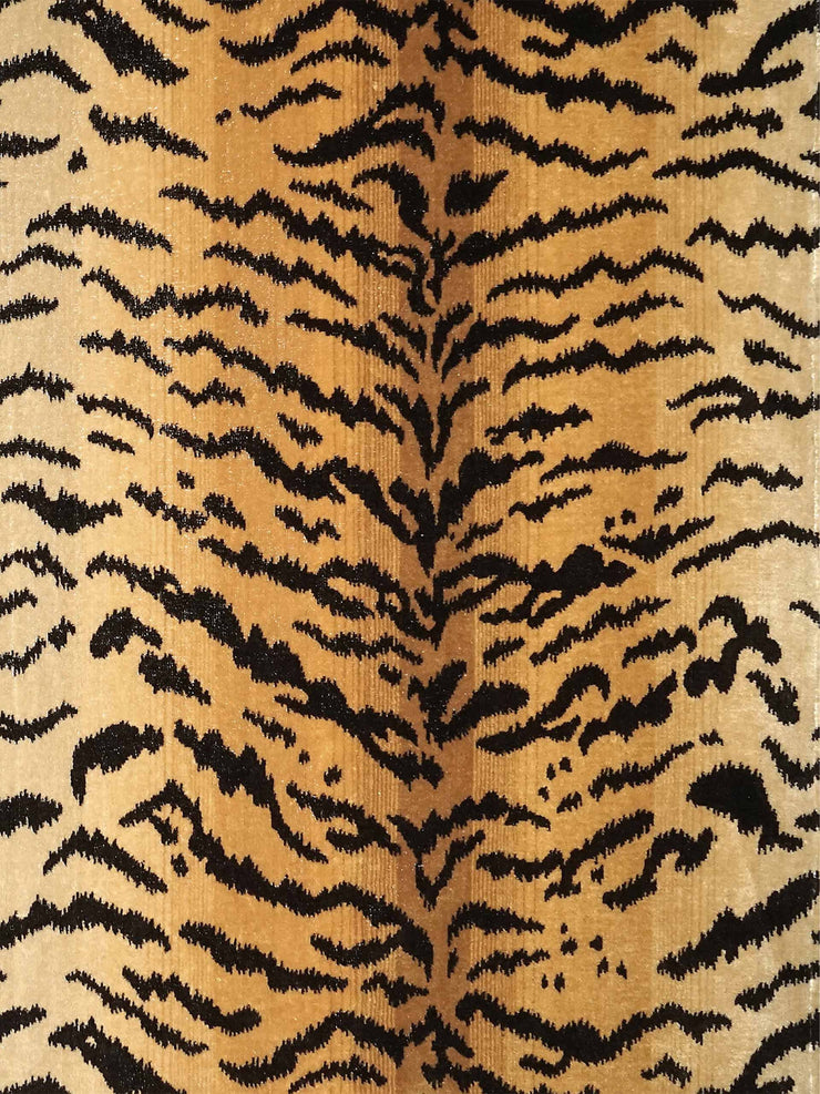 Tiger silk fabric