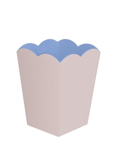 Addison Ross Pink and blue scalloped bin at Collagerie