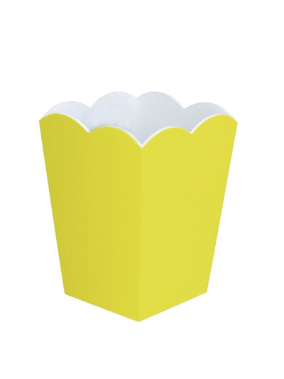 Addison Ross Yellow and white scalloped bin at Collagerie