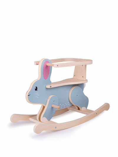 Bigjigs Wooden rocking rabbit at Collagerie