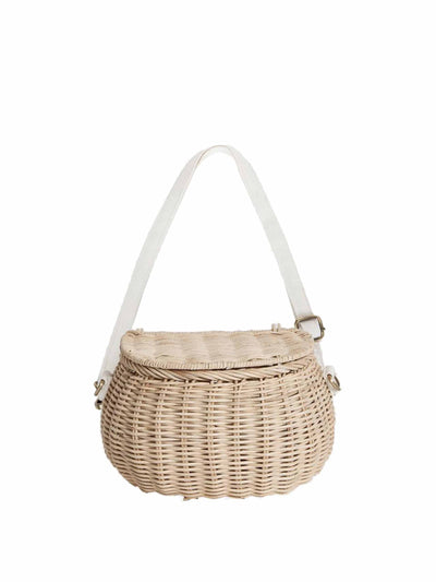 Olli Ella Woven basket bag at Collagerie