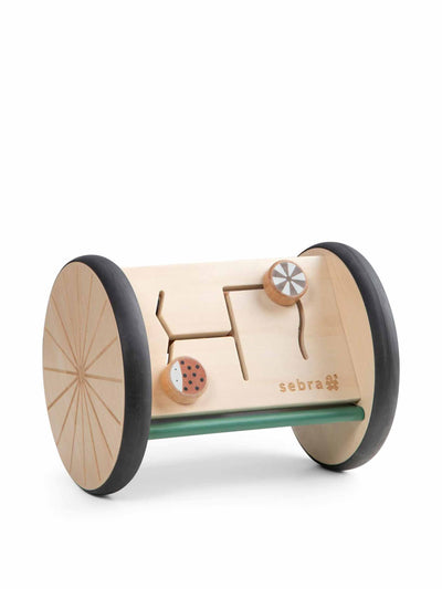 sebra Wooden activity roller at Collagerie