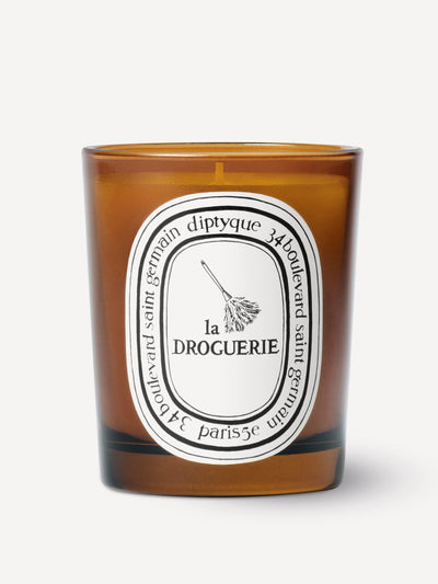 Diptyque La Droguerie odour removing scented candle at Collagerie