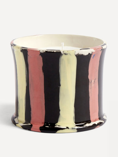 Hay Stripe scented candle at Collagerie