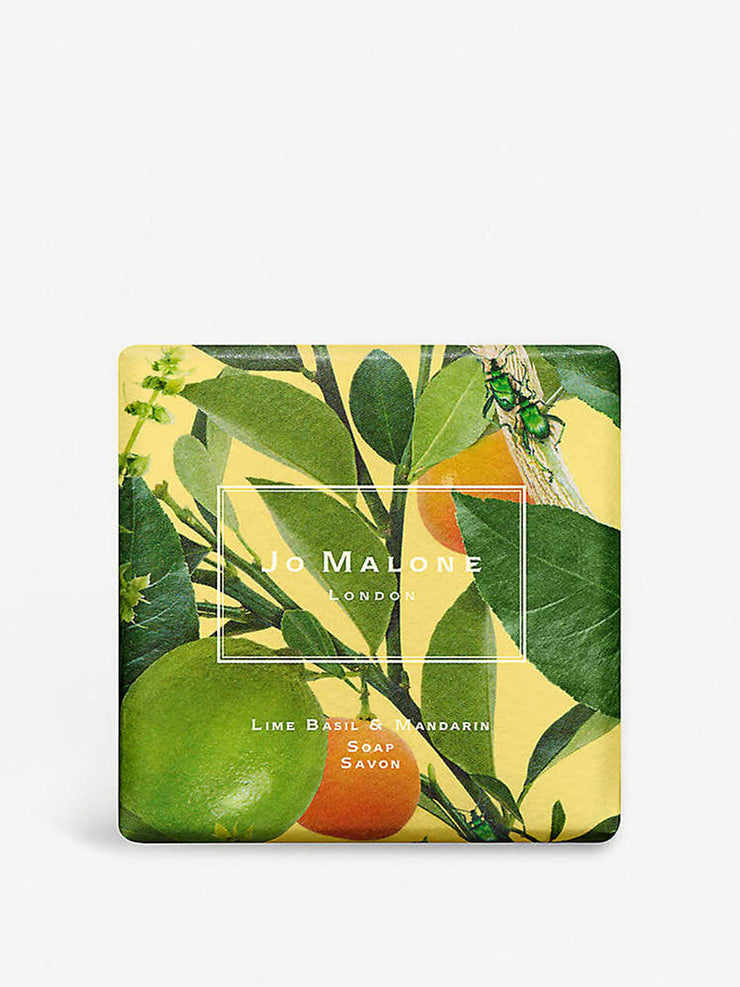 Lime basil and mandarin soap
