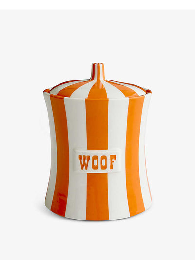 Jonathan Adler Woof porcelain canister at Collagerie