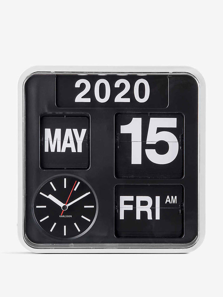 Mechanical flip wall clock Collagerie