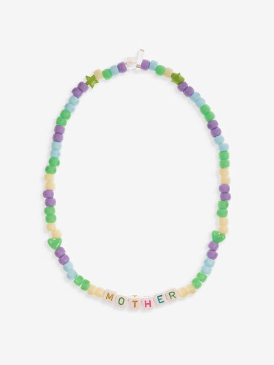 Lauren Rubinski Mother beaded necklace at Collagerie