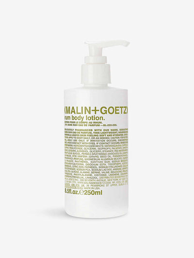 Malin + Goetz Rum body lotion at Collagerie