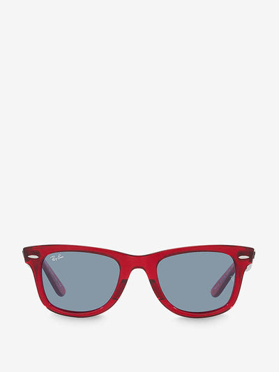 Ray-Ban Red square-frame sunglasses at Collagerie