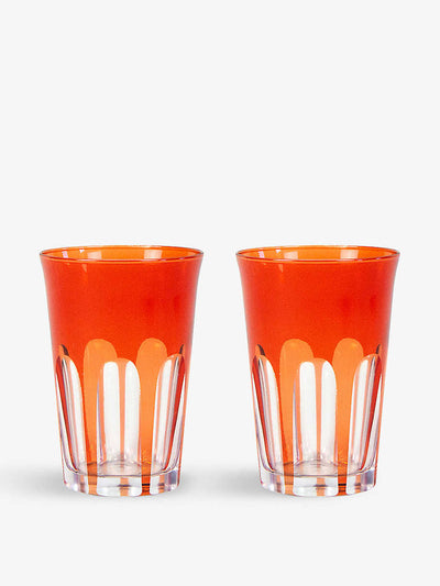 Sir/Madam Glass tumblers (set of 2) at Collagerie