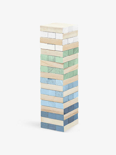 Sunnylife Giant Jumbling Tower wooden playset at Collagerie