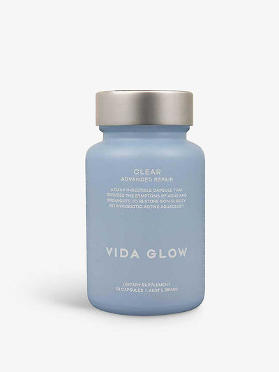 Vida Glow Clear skin supplements at Collagerie
