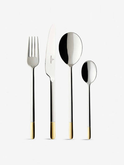 Villeroy & Boch Gold plated stainless steel cutlery (113 piece set) at Collagerie