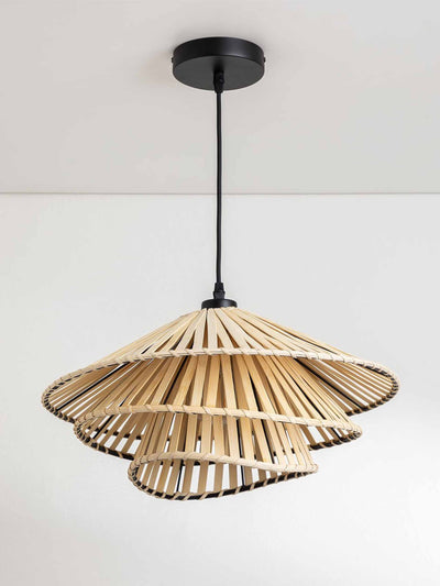 Sklum Bamboo ceiling lamp at Collagerie