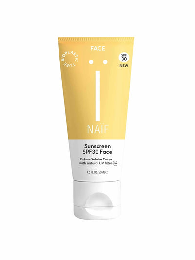 Naif natural skincare Face suncream at Collagerie