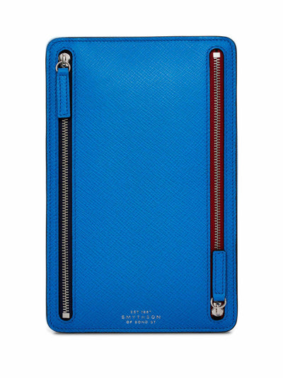Smythson Zip currency case at Collagerie