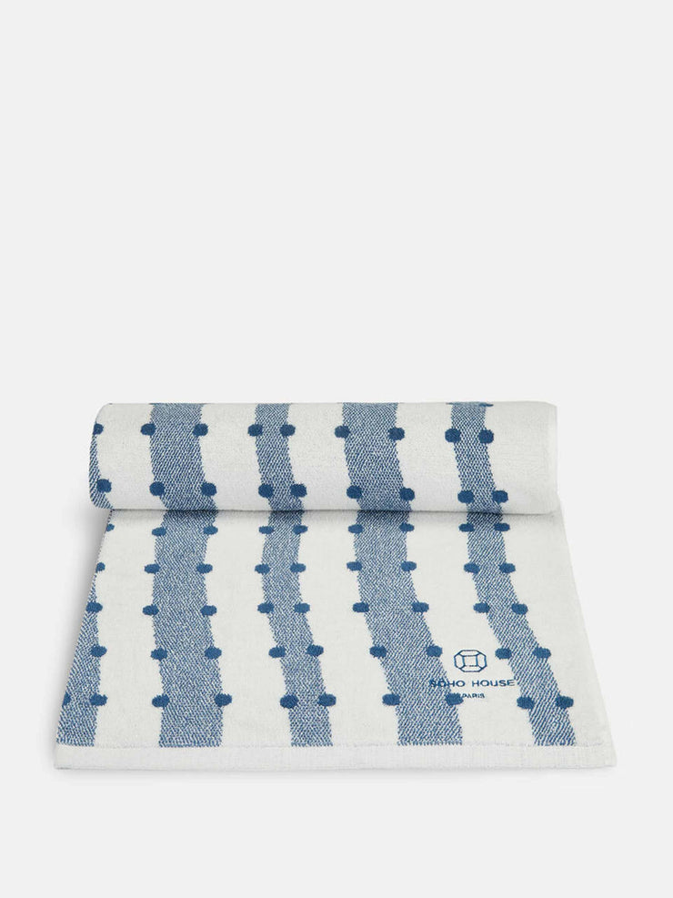 Striped pool towel