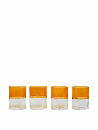 Soho Home Set of four glass tumblers at Collagerie