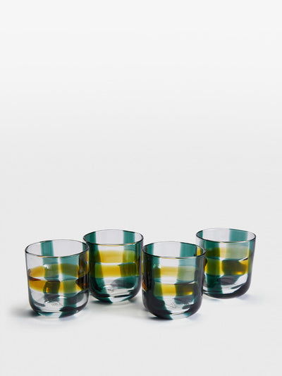 Soho Home Livorno Rocks glasses (set of 4) at Collagerie