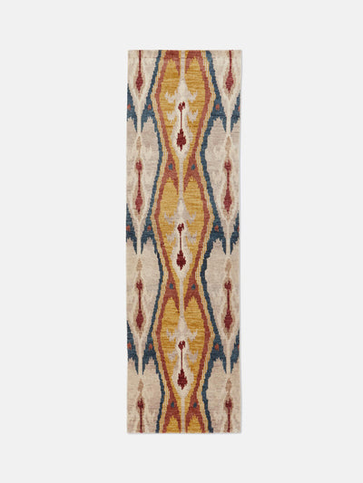 Soho Home Ikat pattern inspired runner at Collagerie