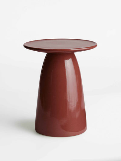 Soho Home Red side table at Collagerie