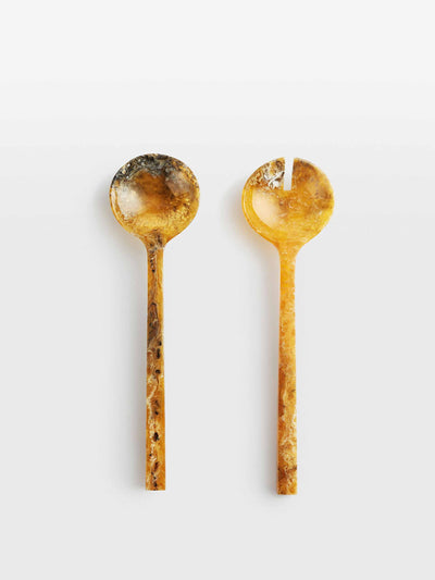 Soho Home Resin salad servers (set of 2) at Collagerie