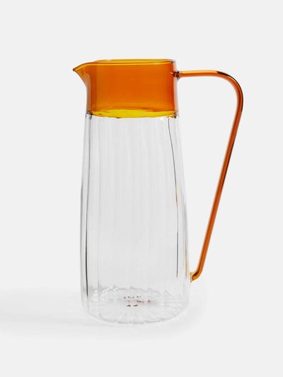 Soho Home Collier glass jug at Collagerie