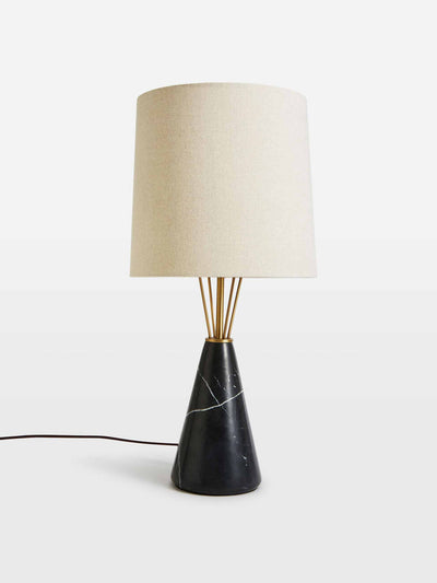 Soho Home Marble table lamp at Collagerie