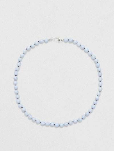 Sophie Buhai Blue stone beaded necklace at Collagerie