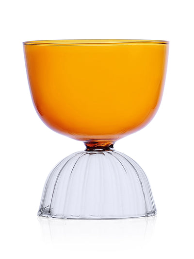 Ichendorf Milano Orange water glass at Collagerie