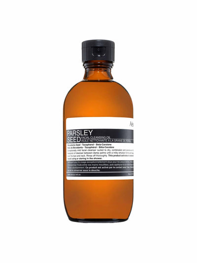 Aesop Parsley Seed facial cleanser at Collagerie