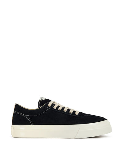 Stepney Workers Club Black suede trainers at Collagerie