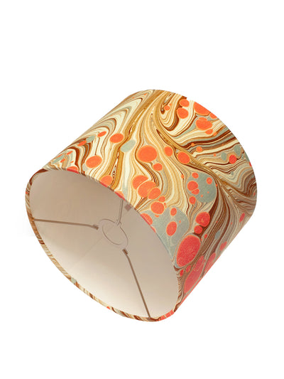 Susi Bellamy Linen swirl lampshade at Collagerie