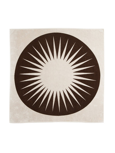 The Avalon and Co. Starburst print oversized beach towel at Collagerie