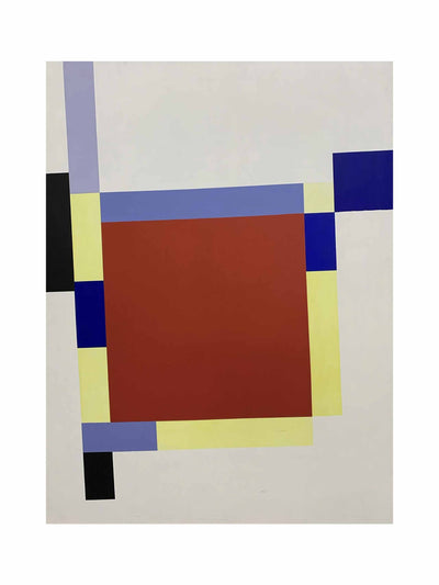 Jack Hellewell Constructivist Composition c.1970s at Collagerie