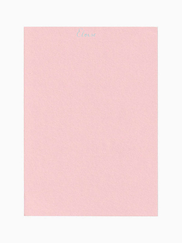 Personalised writing paper (set of 10 sheets and envelopes)