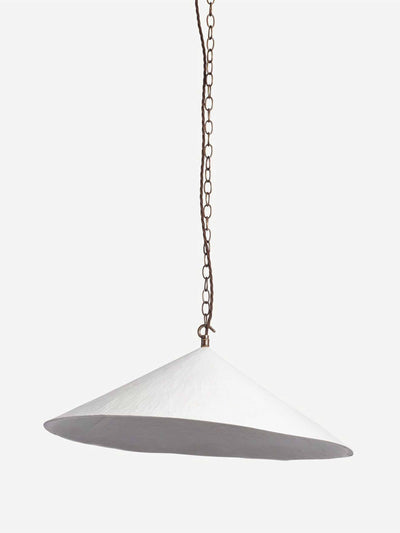 Alexandra Robinson White small cone ceiling light at Collagerie