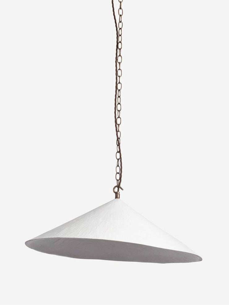White small cone ceiling light