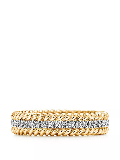 Tiffany & Co Rope two-row ring at Collagerie