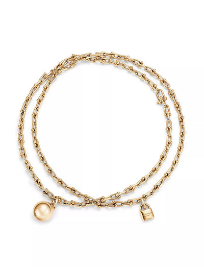 Tiffany & Co Gold wrap necklace at Collagerie