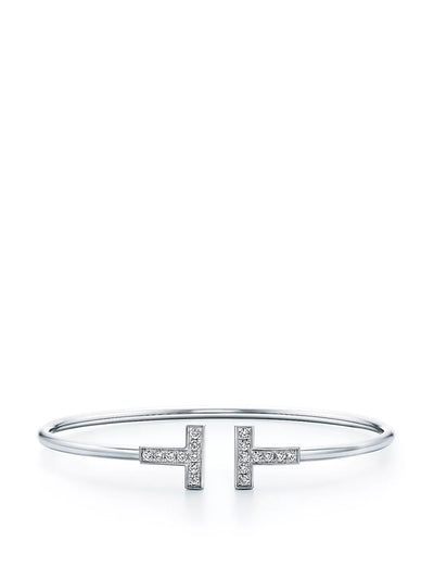 Tiffany & Co Diamond wire bracelet at Collagerie