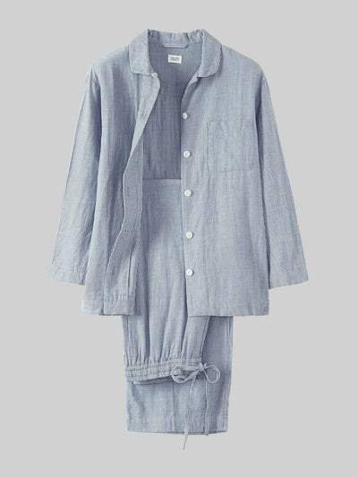 Toast Stripe cotton pyjama set at Collagerie