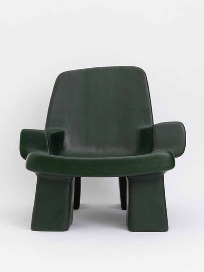 Toogood Malachite armchair at Collagerie