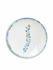 Blue toscana dinner plate