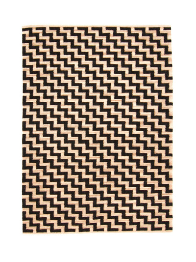 Trendcarpet Zig-zag rectangle jute rug at Collagerie